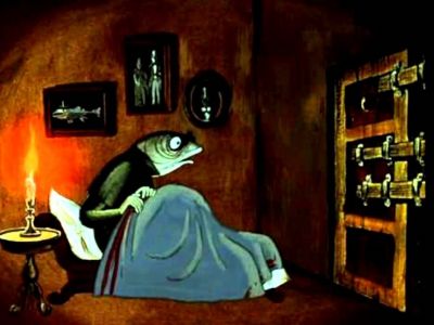 "Премудрый Пискарь" ("Союзмультфильм", 1979). Скрин: www.youtube.com/watch?v=ZtDAaPI-5Ws "Премудрый Пискарь" ("Союзмультфильм", 1979). Скрин: www.youtube.com/watch?v=ZtDAaPI-5Ws